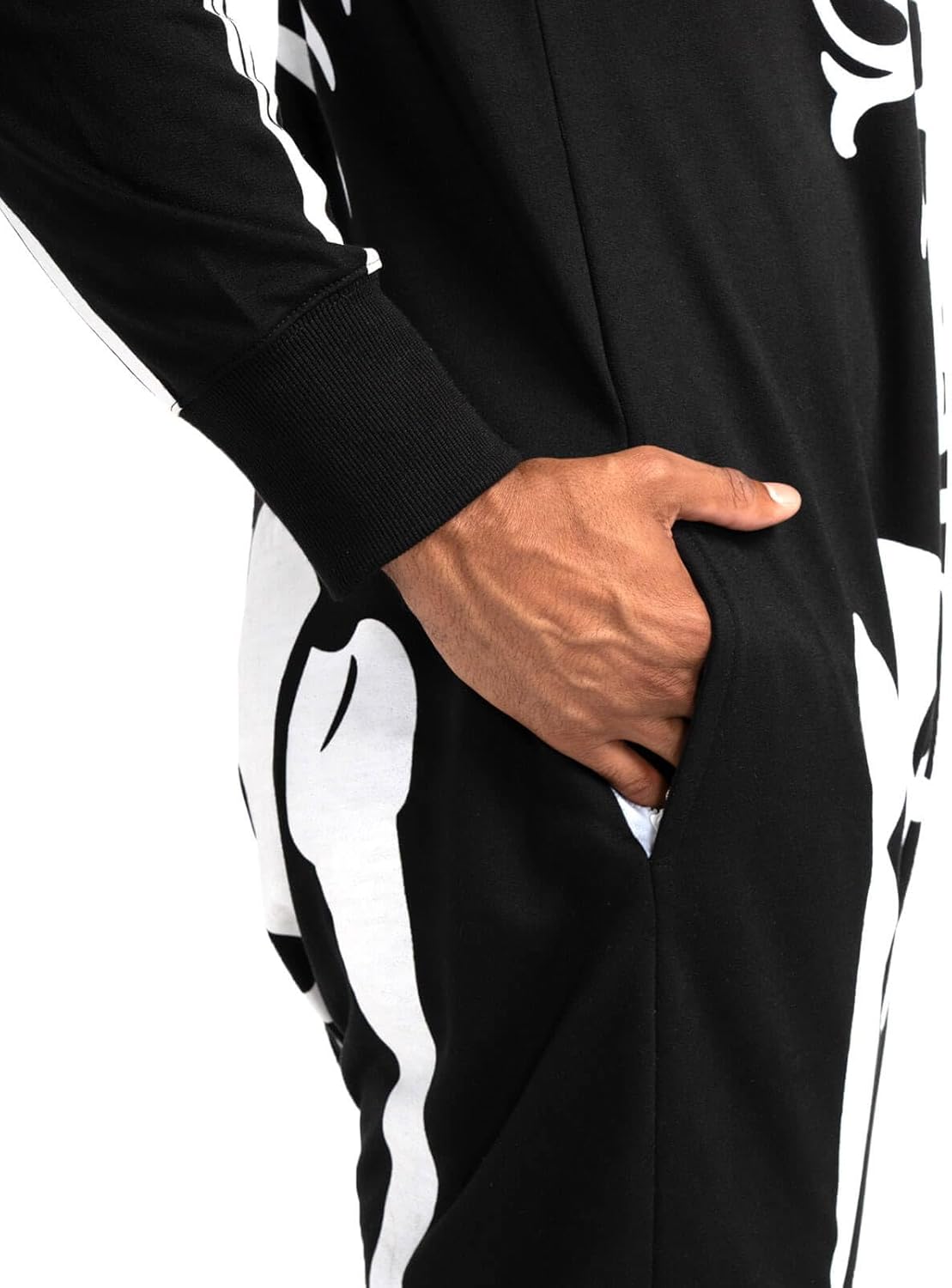 Disfraz de Esqueleto Tipsy Elves - Jumpsuit cómodo con máscara