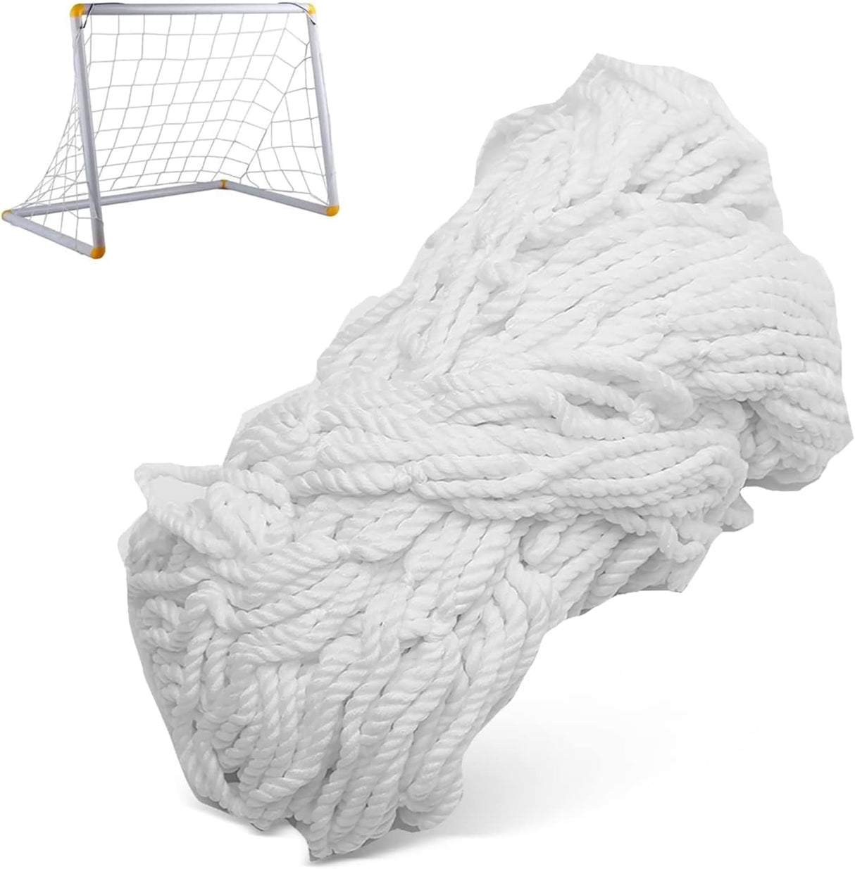 Red de fútbol para niños 12x6 pulgadas, ajustable a varios tamaños
