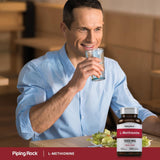 Suplemento Piping Rock L Metionina 1000mg 100 Cápsulas