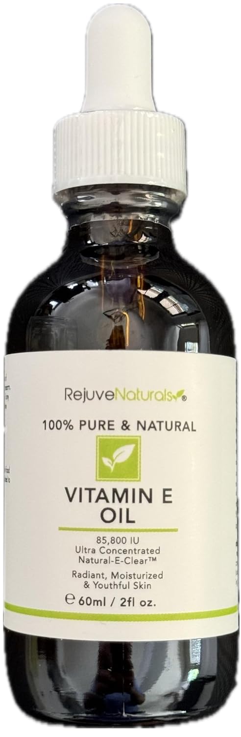 Aceite de Vitamina E Puro para Reparar Piel Seca y Dañada