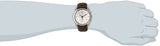 Reloj  cronógrafo de acero inoxidable plateado para hombre