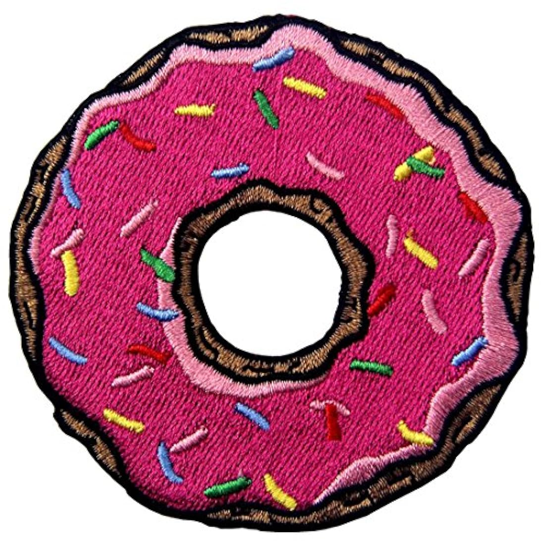 Donuts rosa fresa Donut Sweet Candy parche insignia