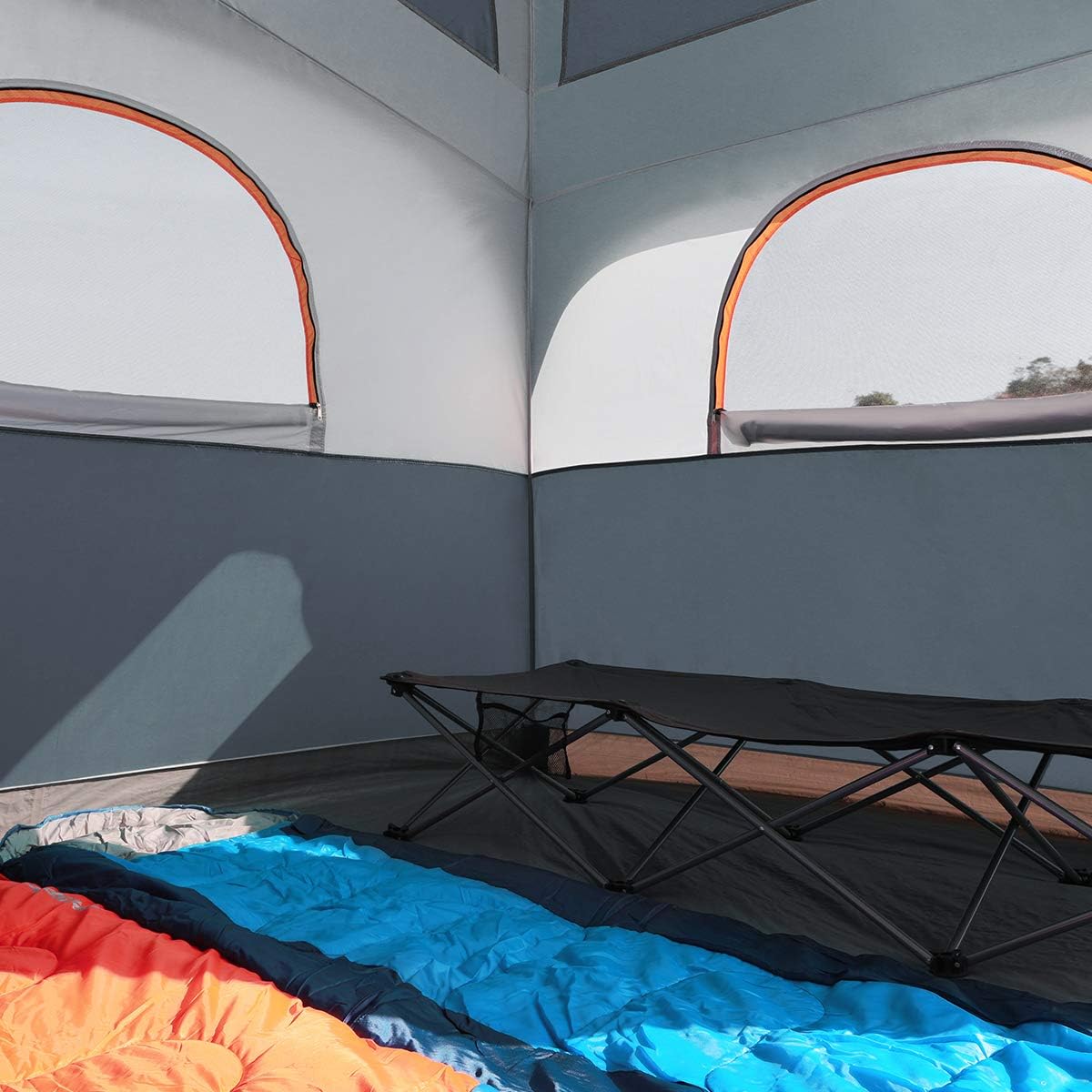 Tienda UNP Carpa 6 Personas Impermeable y Resistente al Viento