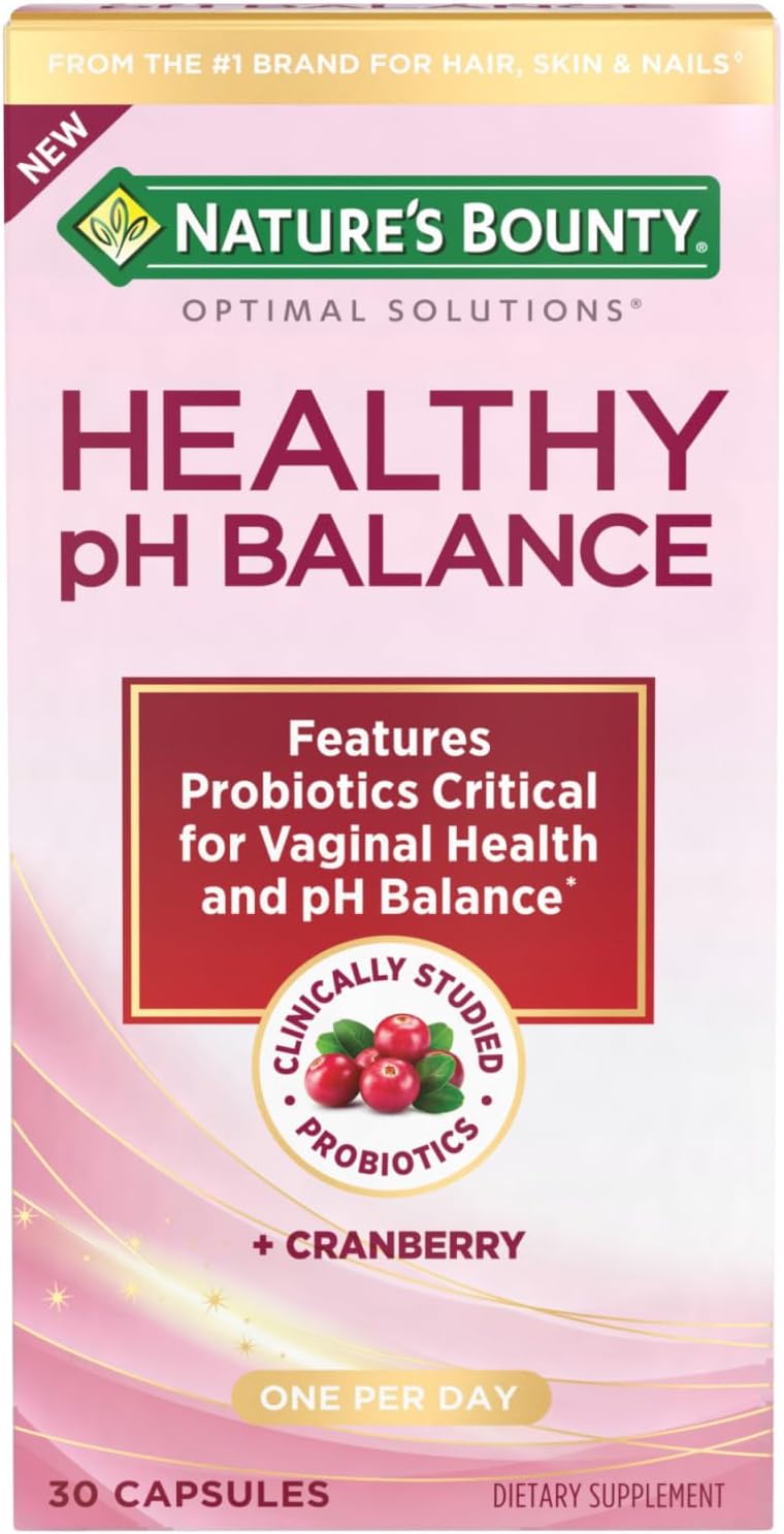 Solutions Healthy pH Balance, probióticos  equilibrio del pH