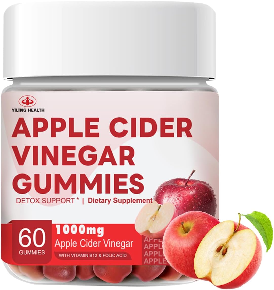 Suplemento Gomitas de vinagre de sidra de manzana 1000 mg