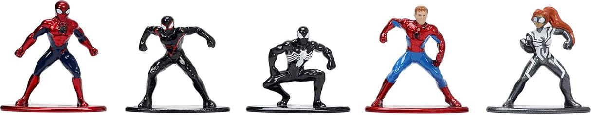 Jada Toys Figuras Marvel Spider-Man 18-Pack Serie 8