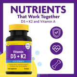 InnovixLabs Vitamina D3 K2 5000 IU 60 Cápsulas