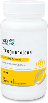 Pregnenolona Klaire Labs 100mg, Apoyo Memoria y Energía