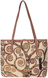 Bolso de hombro Signare con estampado de árbol