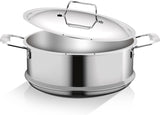 Inserto de vapor de 8 cuartos con tapa NutriChef