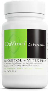 DaVinci Labs Inositol + Vitex para Hormonas 120 Cápsulas