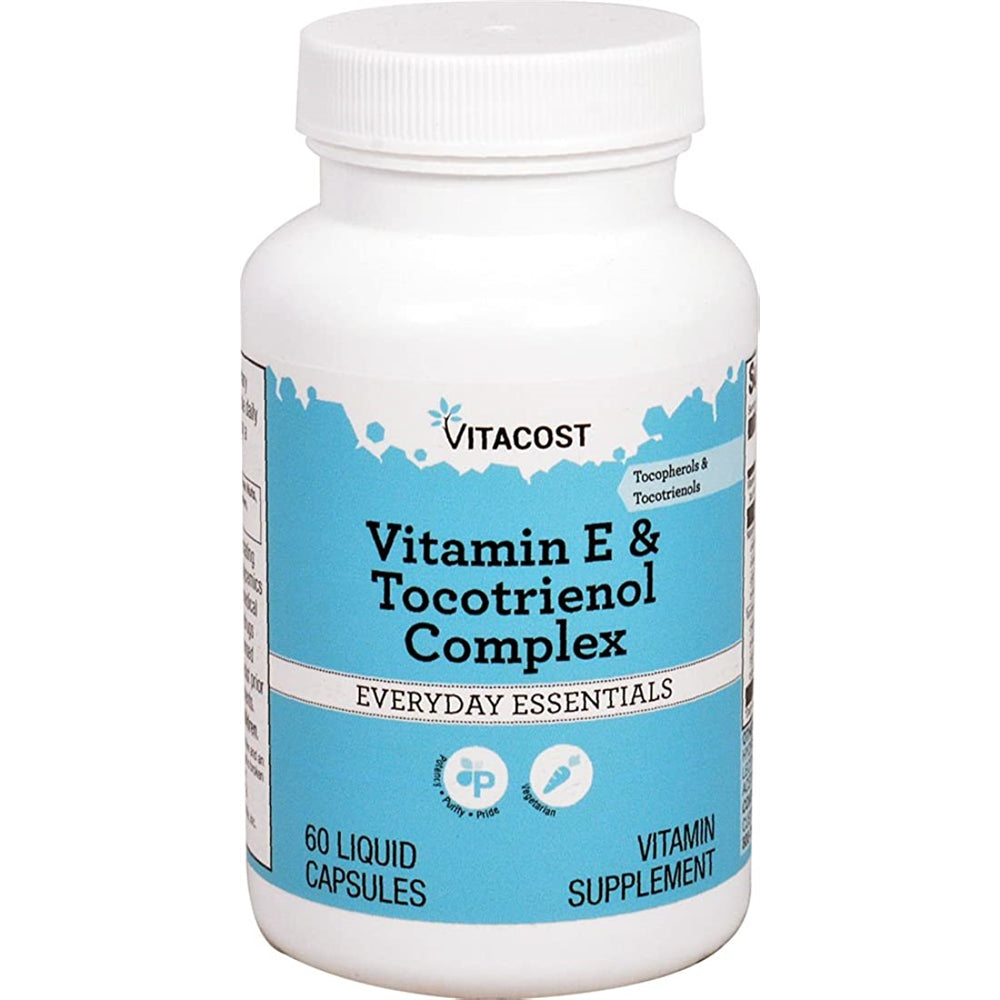 Suplementos Vitacost  Vitamina E & Tocotrienol Complejo