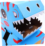 Disfraz Dinosaurio Cartón para Niños - Modelo Color Battle