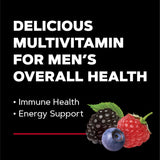 Multivitaminas Mega Men mezcla de bayas GNC