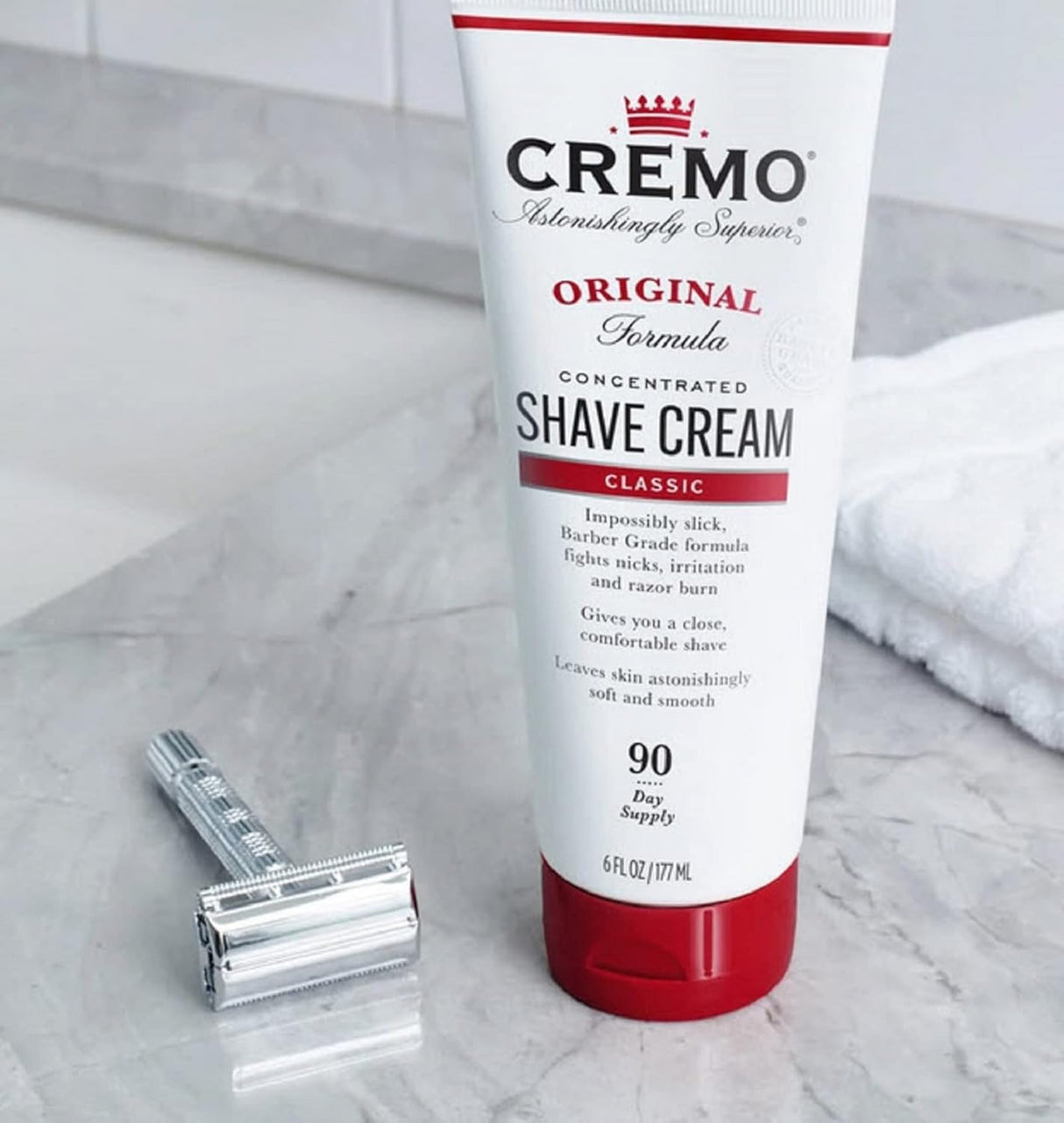 Crema refrescante para el afeitado Cremo