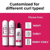 Juego de champú, acondicionador y estilizador Love Ur Curls