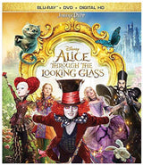 Alice Through the Looking Glass (BD + DVD + Digital HD) [Blu-ray]