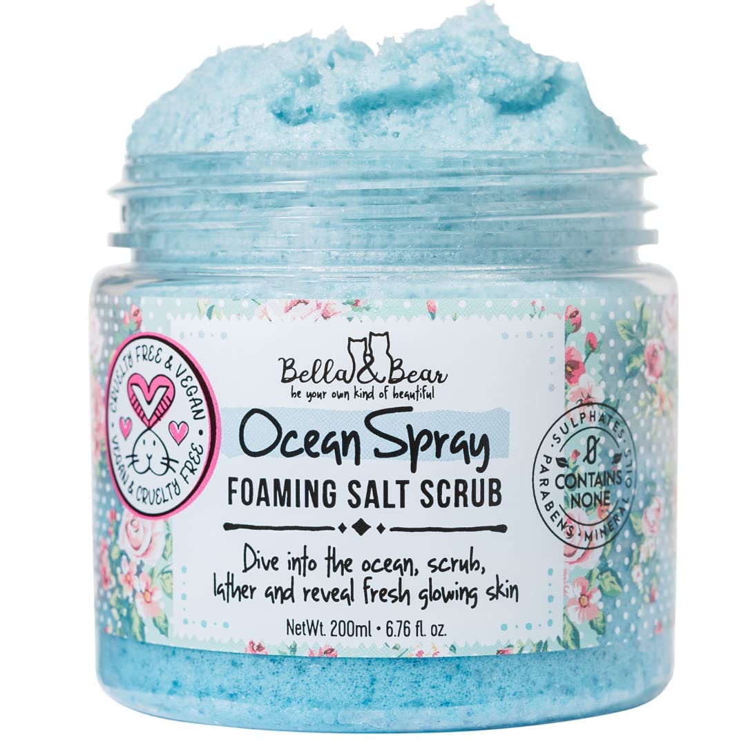 Exfoliante en aerosol sin sulfatos parabenos Bella and Bear