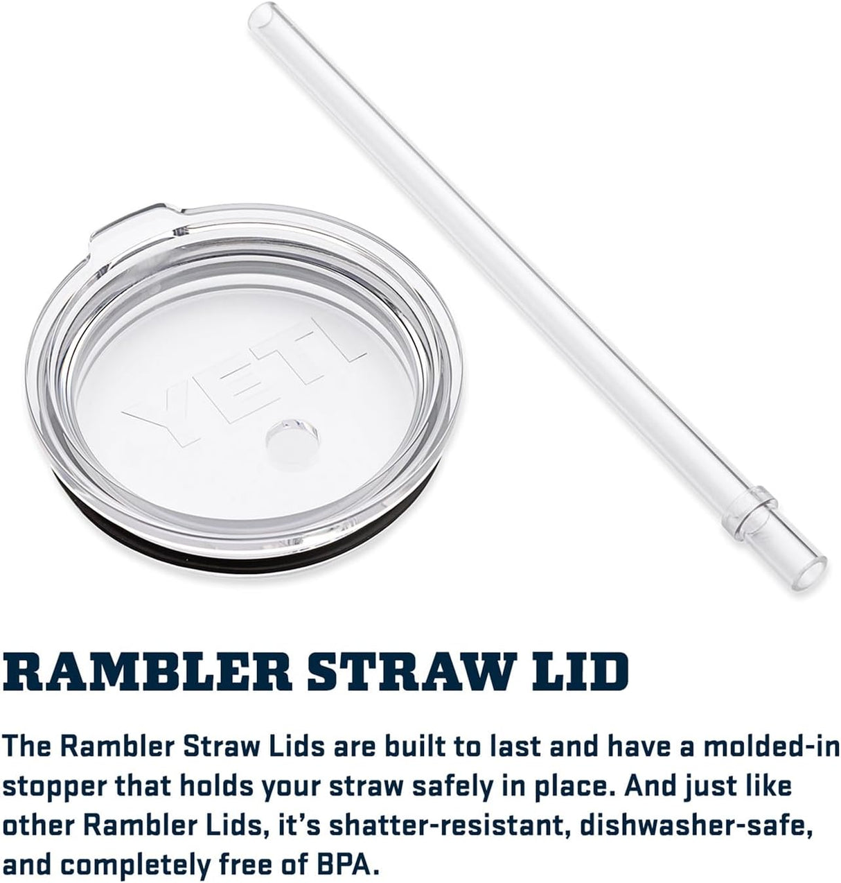 Taza YETI Rambler con Asa y Sorbete, Limonero