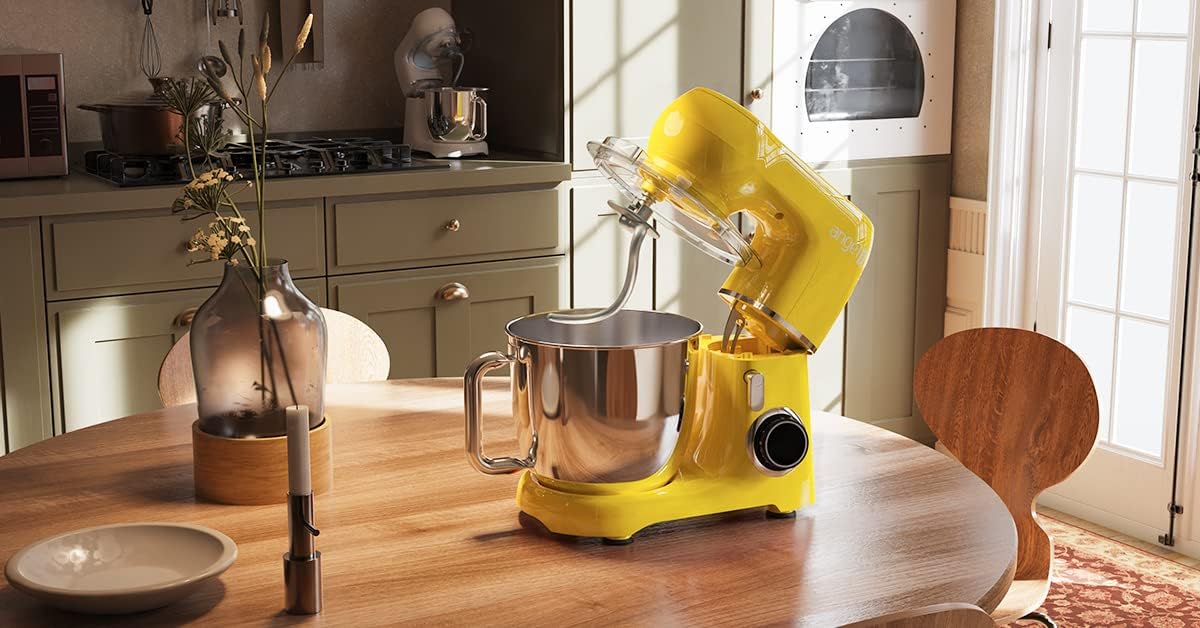 Batidora de Cocina Mini Angel, 10 Velocidades, 5.5QT