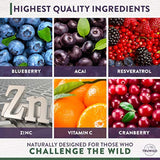 Base de apoyo inmunológico y suplemento antioxidante