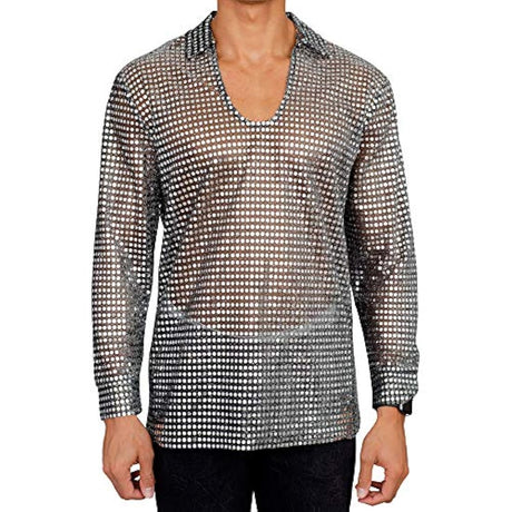Disfraces Disfraz para hombre camisa de discoteca