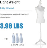 Maniquí HOMBOUR Ajustable, Torso para Costura y Exhibición