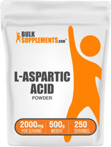 Suplemento BULKSUPPLEMENTS.COM Polvo de ácido L-aspártico