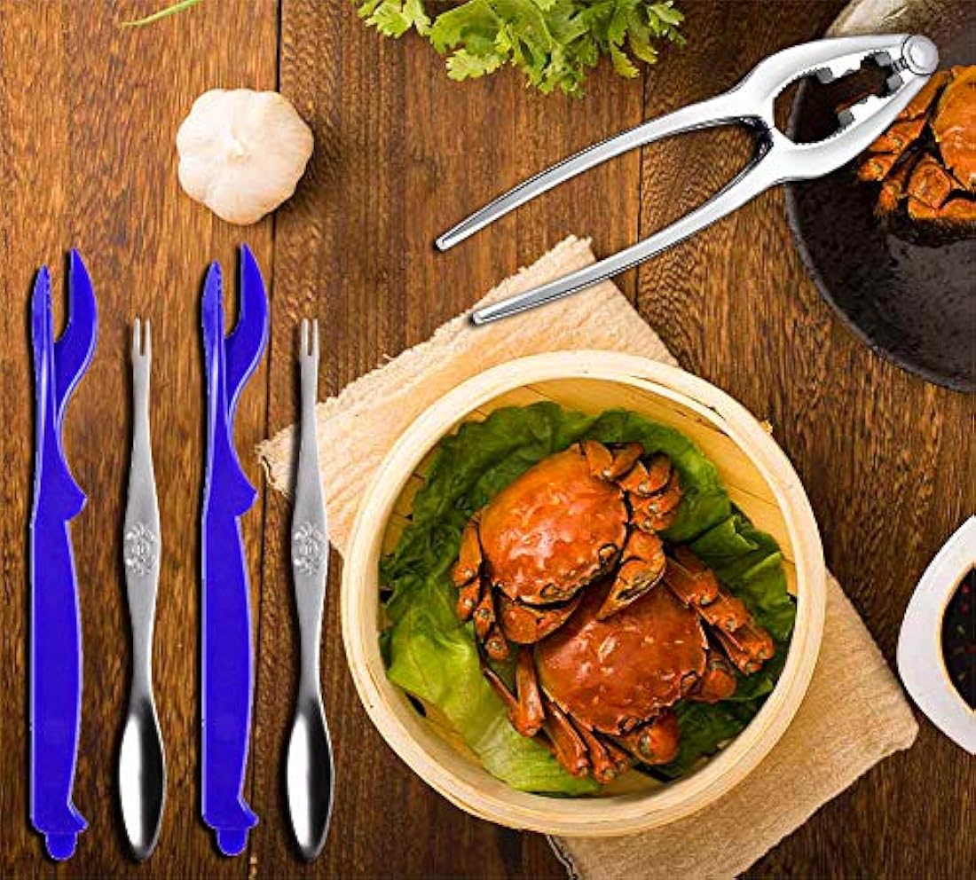 Seafood Tools - Juego de tenedores para cangrejos y craquela