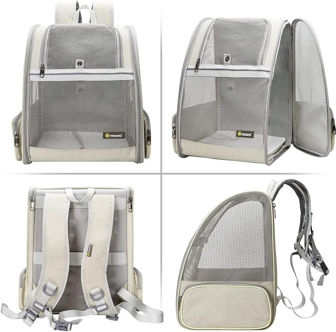 Bolso para transporte de gatos seguro y cómodo