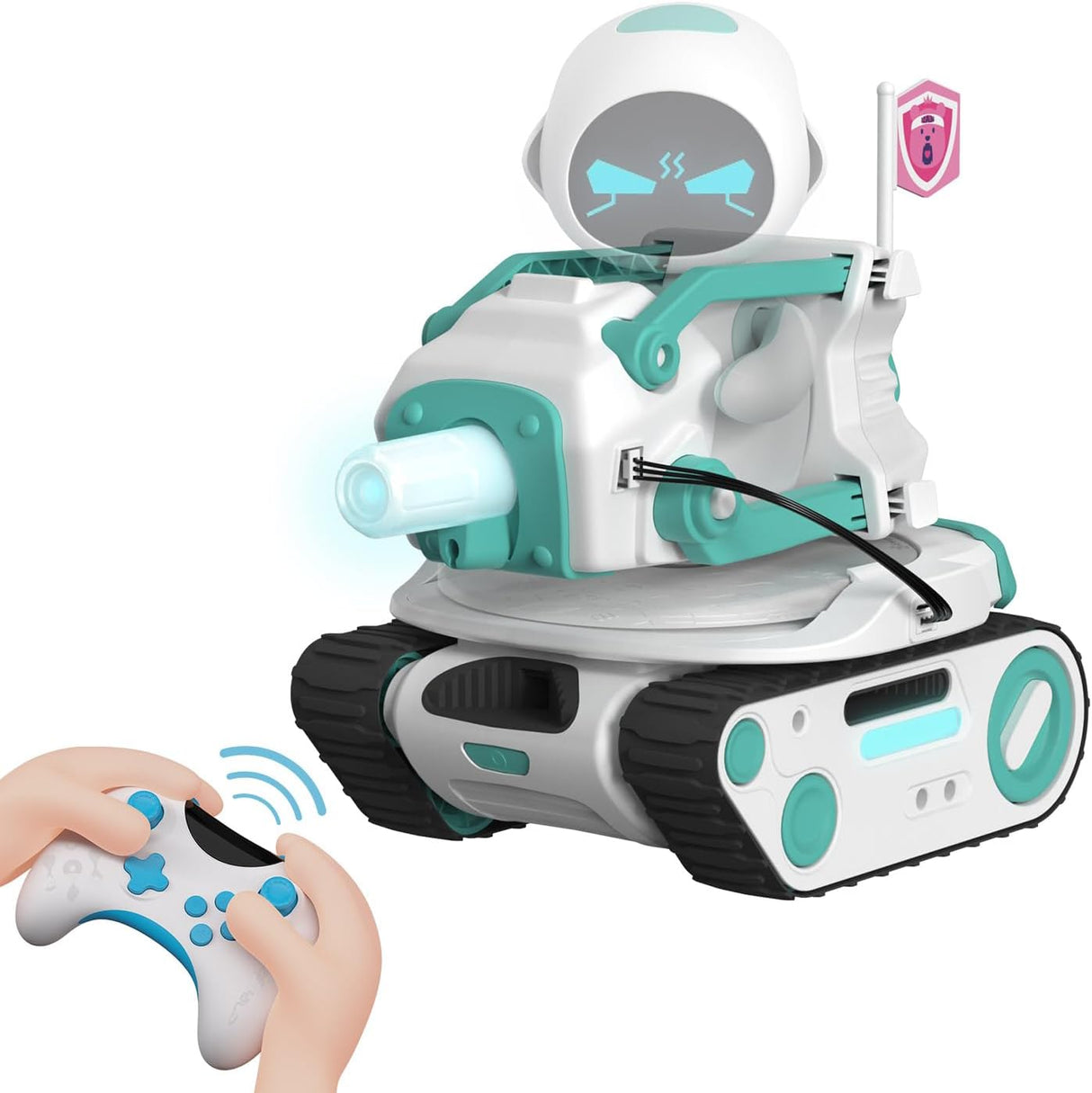 Robot Eilik Tanque de Batalla RC Panxer, Control Remoto