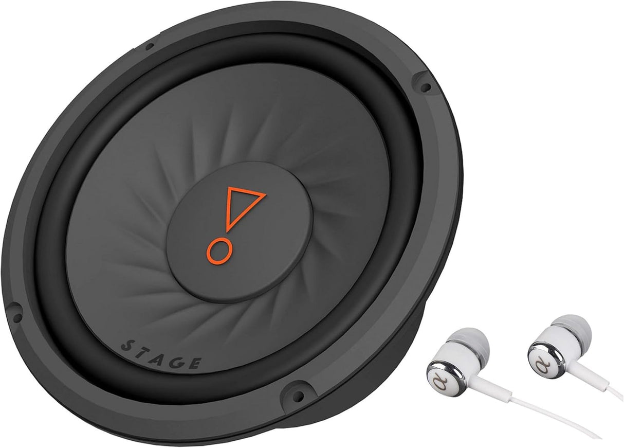 Subwoofer JBL Stage 810 800W 8 4 ohm + Auriculares Alphasonik