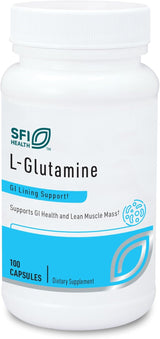 Klaire Labs L Glutamina Cápsulas 500mg - Sin Gluten 100