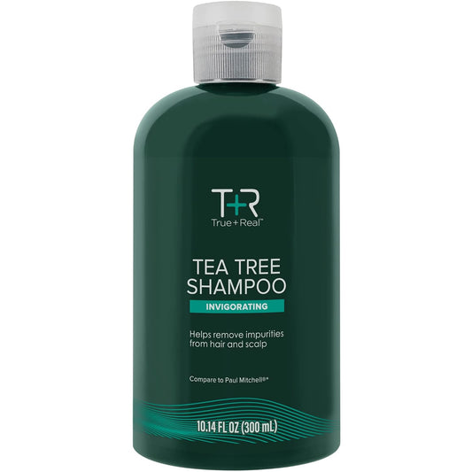 Champú de árbol de té cuidado vigorizante True+Real