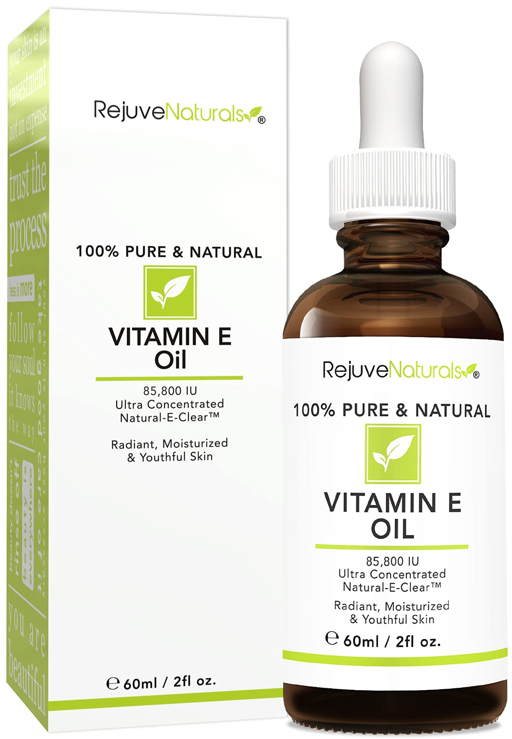Aceite de Vitamina E Puro para Reparar Piel Seca y Dañada