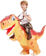 Disfraz Inflable Dinosaurio para Niños COMIN, Divertido Halloween