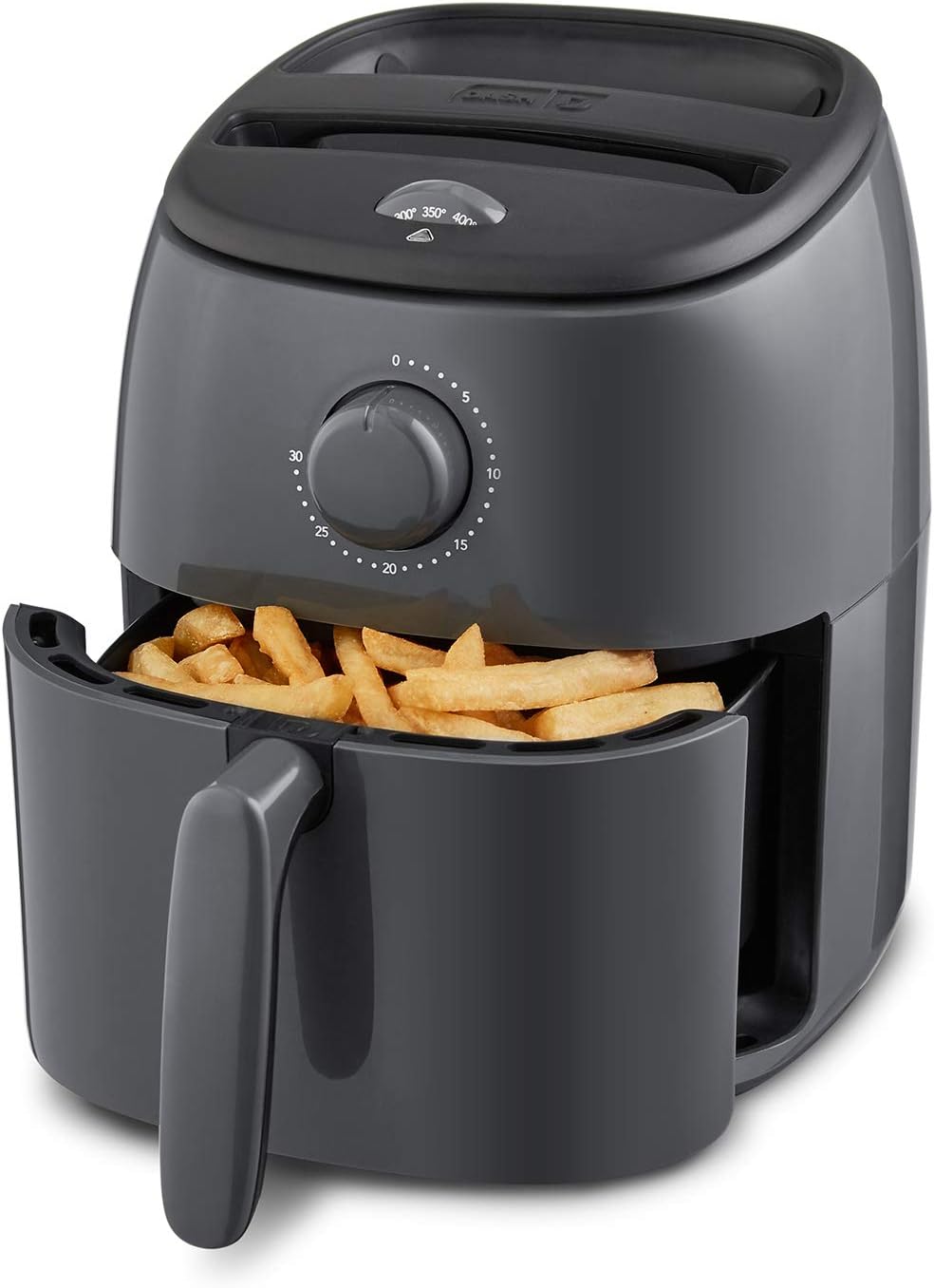 Freidora de aire DASH Tasti-Crisp™, 2.6 Qt, 1000W, Compacta