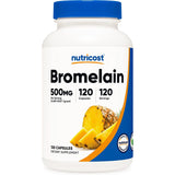 Suplementos Alimenticios  Bromelina 500 mg 120 cápsulas