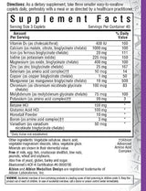 Bluebonnet Nutrition cápsulas multimillerales Chelated de alta potencia (con hierro) 120 unidades