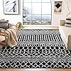 Alfombra cuadrada marroquí boho 5' TUL270Z