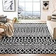 Alfombra cuadrada marroquí boho 5' TUL270Z