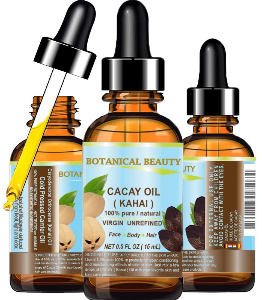 Aceite de Cacay Natural Antiarrugas con Retinol y Vitamina E