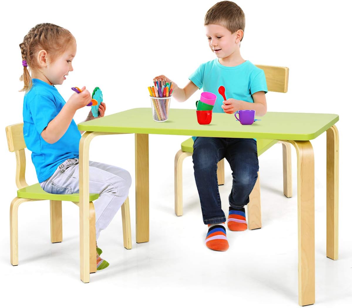 Juego de mesa y silla para niños manualidades tarea