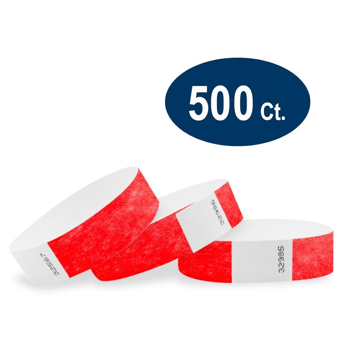 pulseras para identificación de 3/4 pulgada para eventos