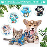 4 camisas hawaianas para perros hawaianos con estampado