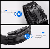 Reloj digital resistente al agua para hombre LED