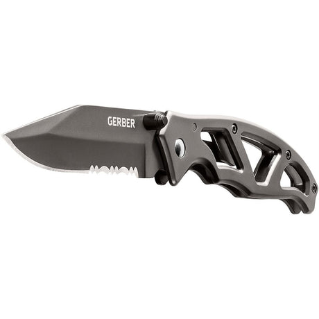 Cuchillo de filo fino en color gris