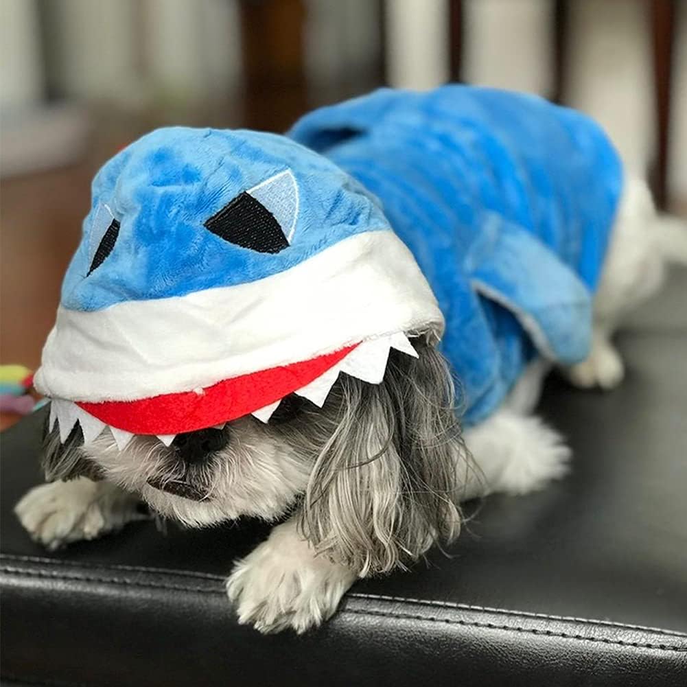 Disfraces de tiburón para perros talla S