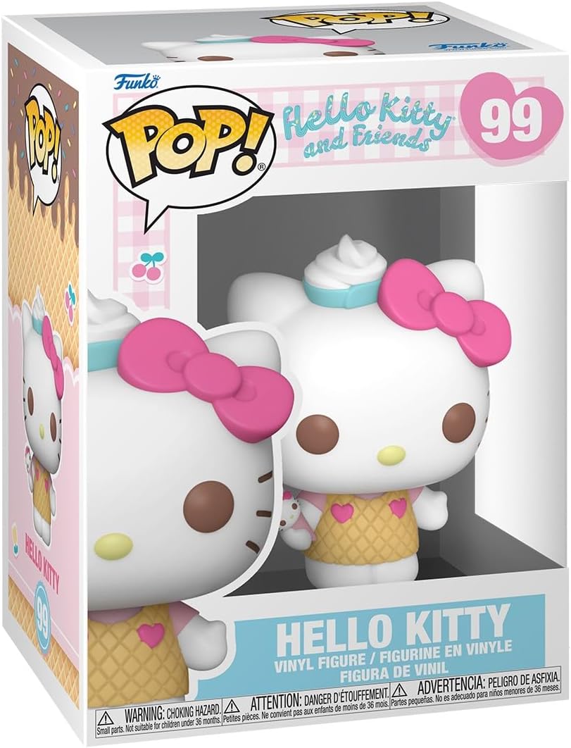 Figura Coleccionable Funko POP Hello Kitty - Helado - Oficial