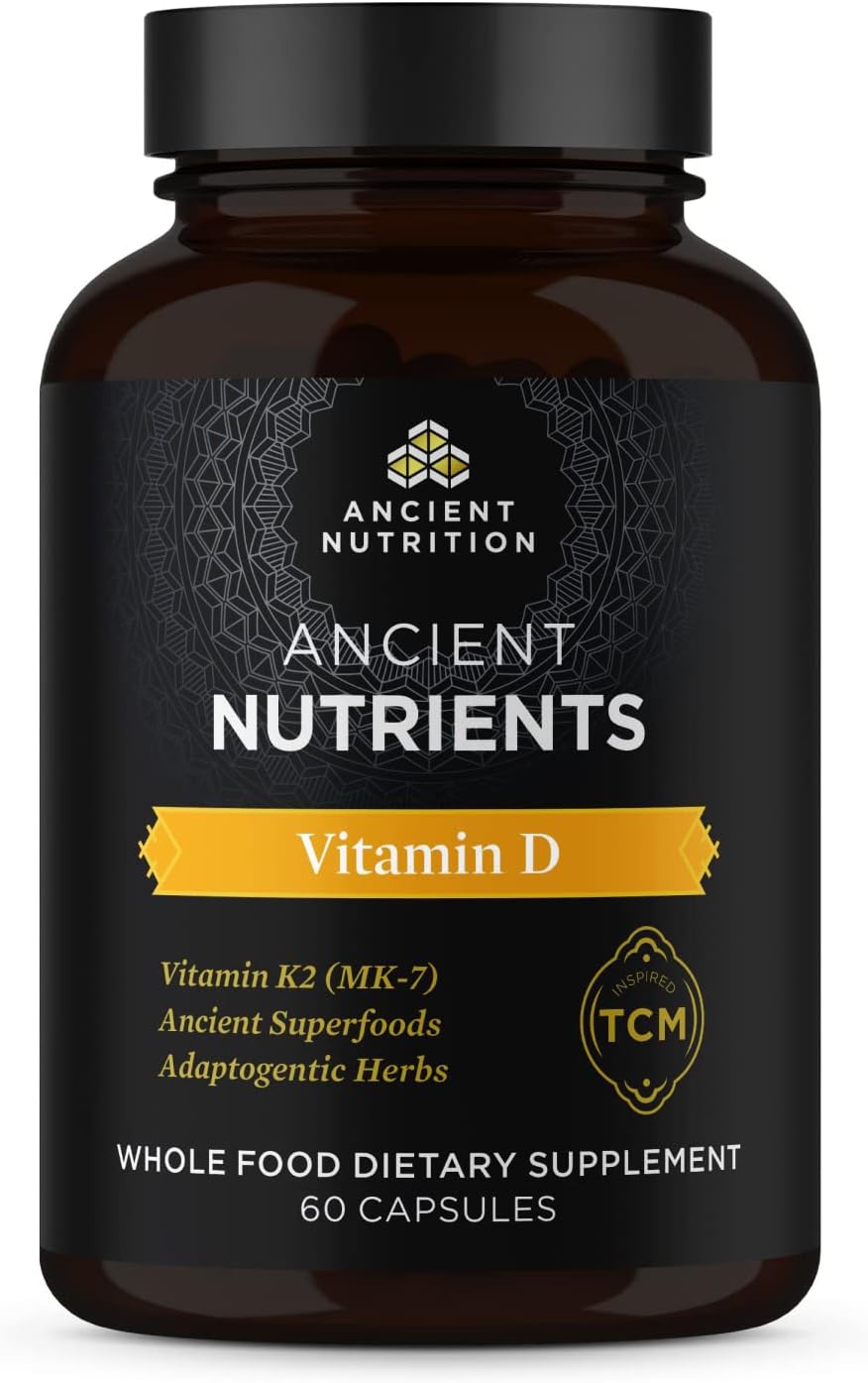 Suplemento de Vitamina D con Caldo de Huesos y Hongo 60 Caps
